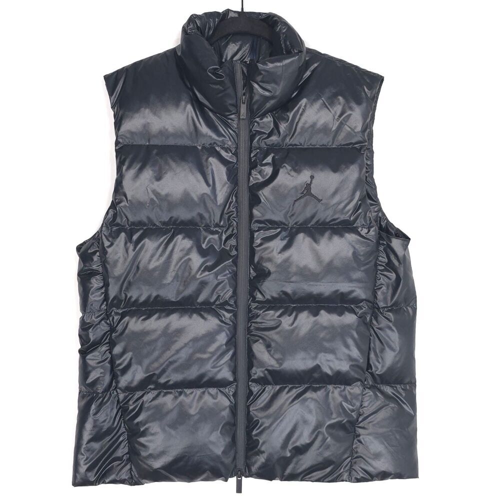 AIR JORDAN Down Repel‎ Therma-FIT Black Vest Men’s Size Small FV7273-010 NEW